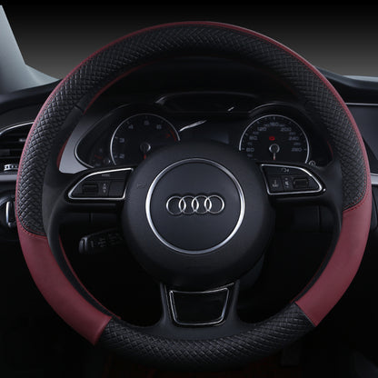Artificial Leather Steering Wheel Cover