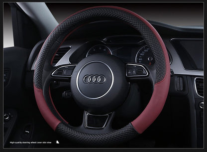 Artificial Leather Steering Wheel Cover