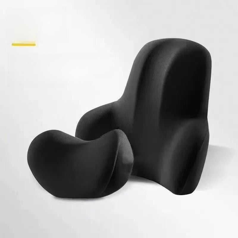 Car headrest neck pillow