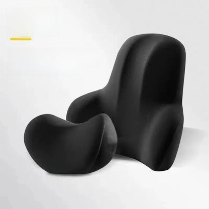 Car headrest neck pillow