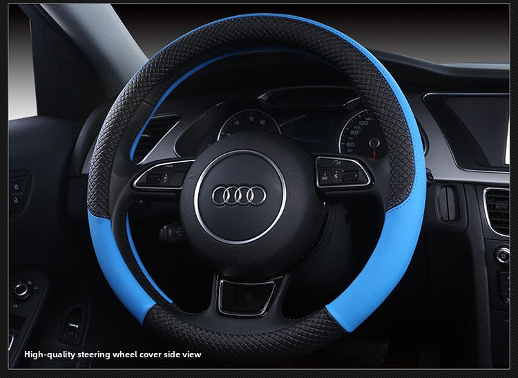 Artificial Leather Steering Wheel Cover