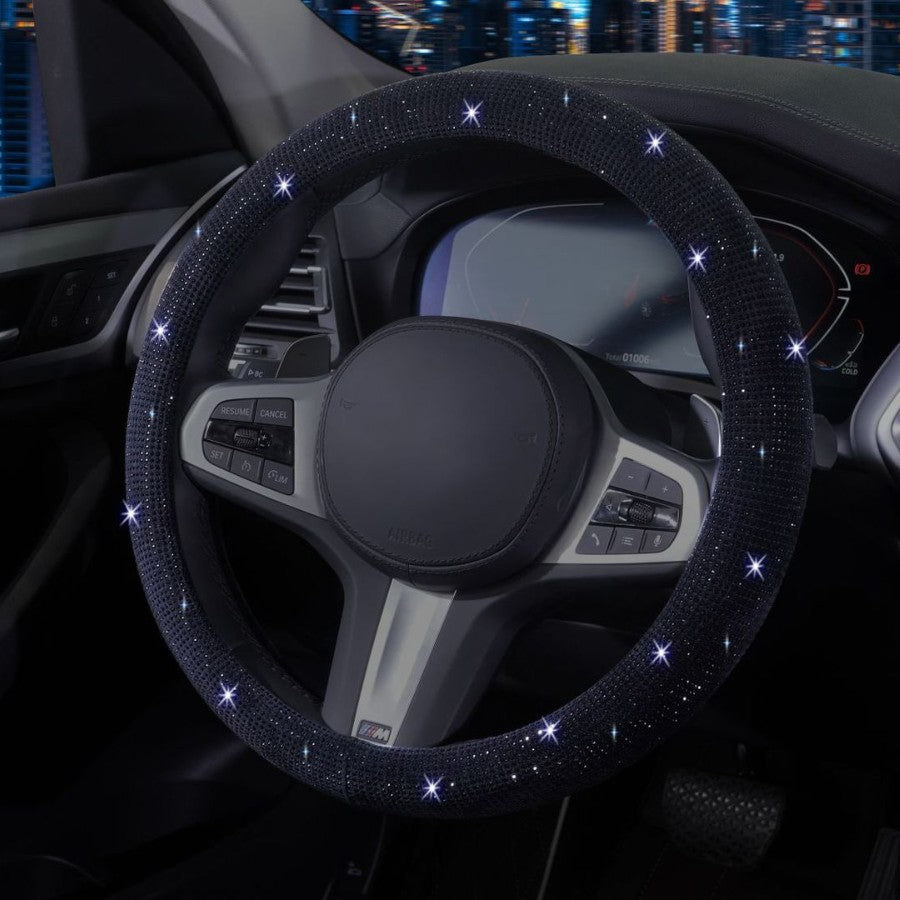 Rhinestone Steering Wheel Cover