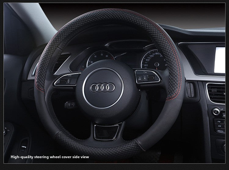 Artificial Leather Steering Wheel Cover