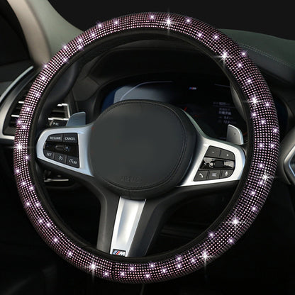 Rhinestone Steering Wheel Cover