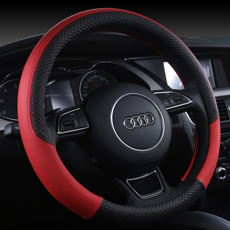 Artificial Leather Steering Wheel Cover