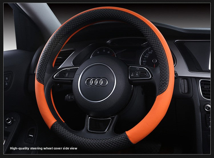 Artificial Leather Steering Wheel Cover