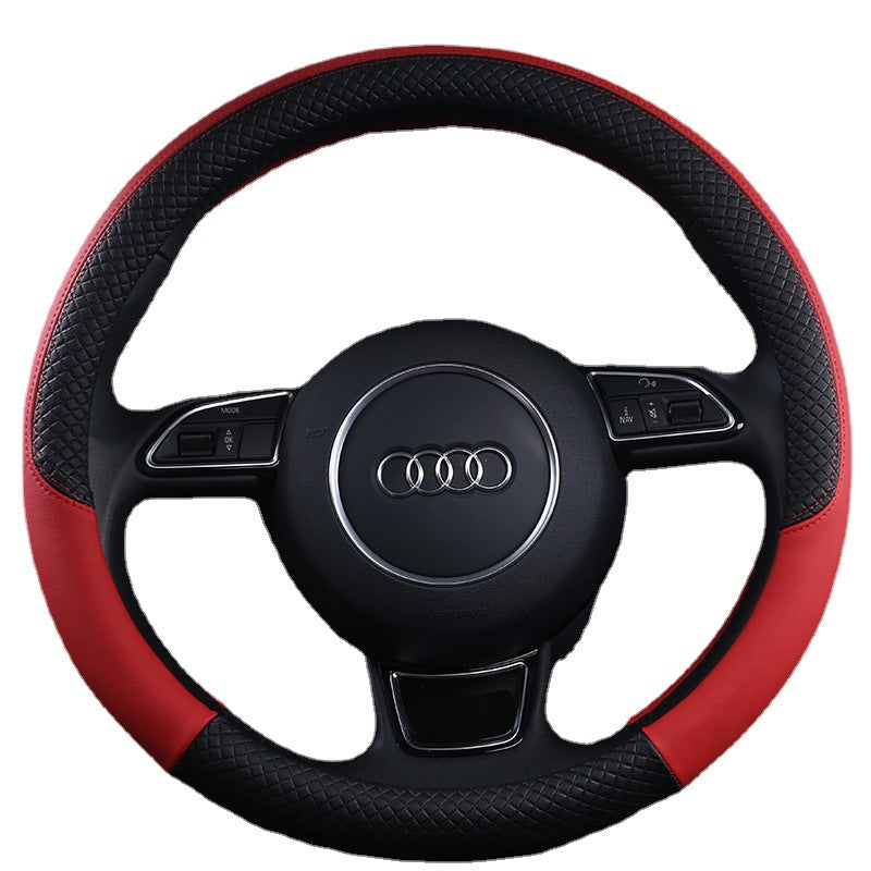 Artificial Leather Steering Wheel Cover