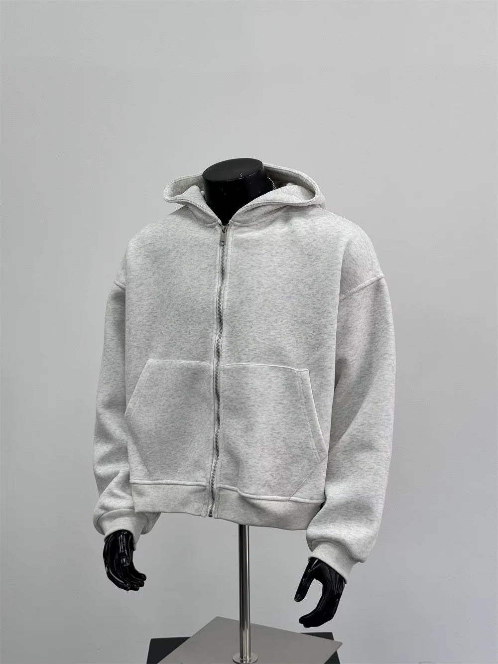 New Stylish Hoodie with 3D Pocket Design on the Back, Men'S Sports Top, Trendy, Versatile Plus-Size Hooded Sweatshirt.