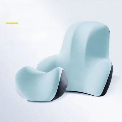 Car headrest neck pillow