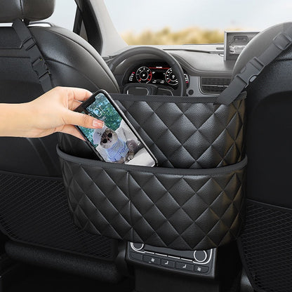 Car Back Seat Storage Bag With Dual Pockets