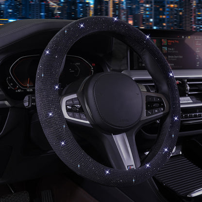Rhinestone Steering Wheel Cover