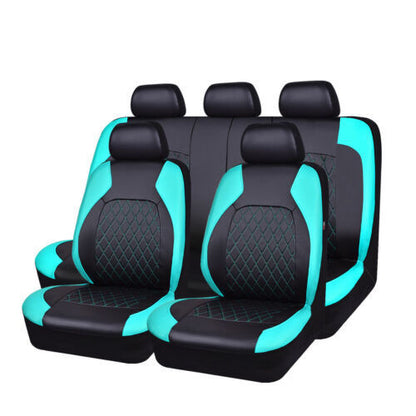 Universal Diamond Quilted PU Leather Car Seat Cover