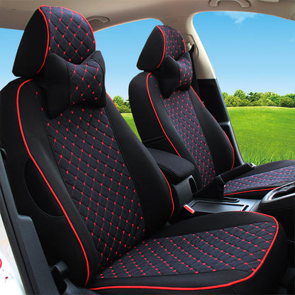 Car Seat Cover Full Protection Linen Blend