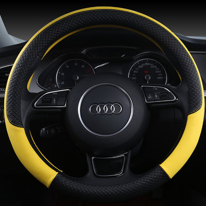 Artificial Leather Steering Wheel Cover
