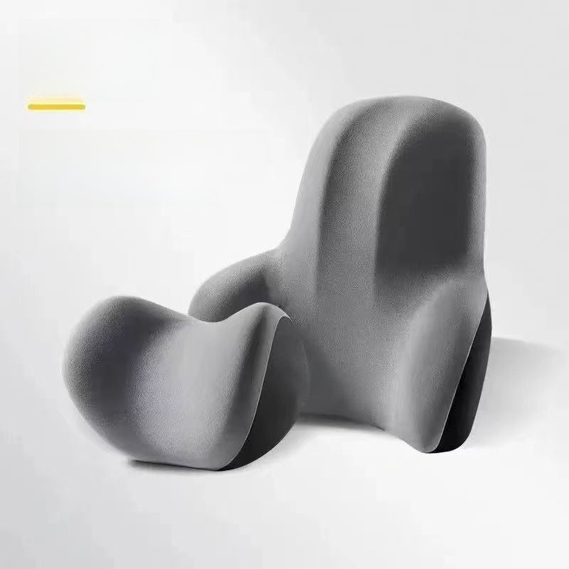Car headrest neck pillow