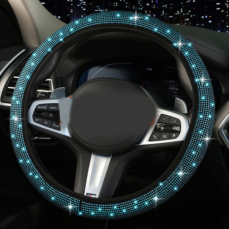 Rhinestone Steering Wheel Cover