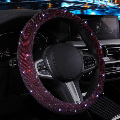 Rhinestone Steering Wheel Cover