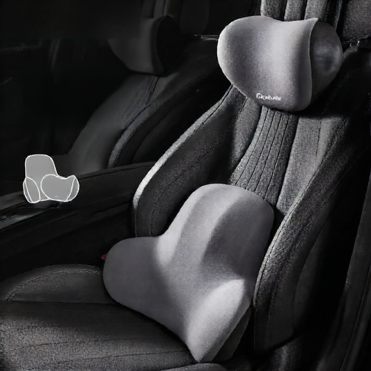 Car headrest neck pillow