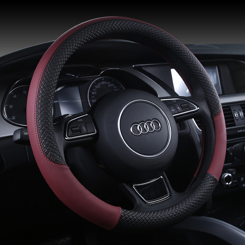 Artificial Leather Steering Wheel Cover
