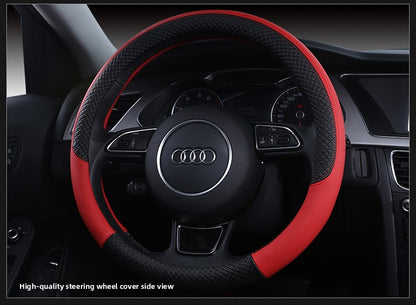 Artificial Leather Steering Wheel Cover