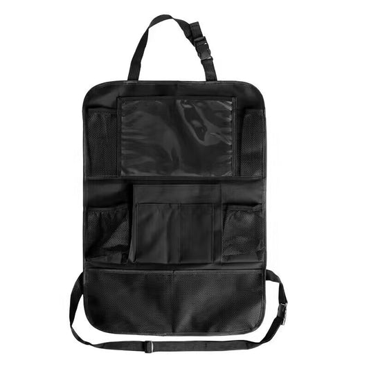 Car Rear Seat Organizer with Tablet Stand and Storage Pockets
