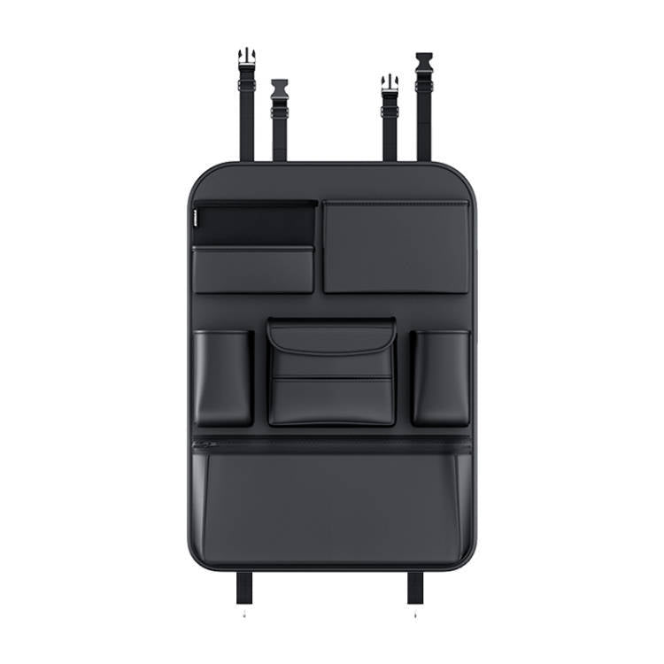 Leather Car Back Seat Hanging Organizer Bag