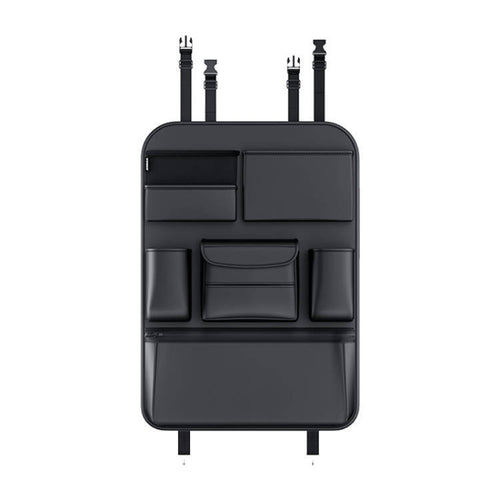 Leather Car Back Seat Hanging Organizer Bag